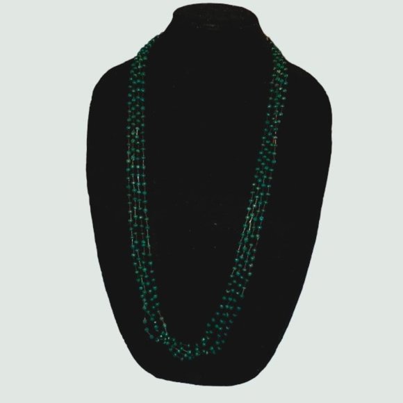 Hand Crafted Jewelry - Handmade Long beaded necklace